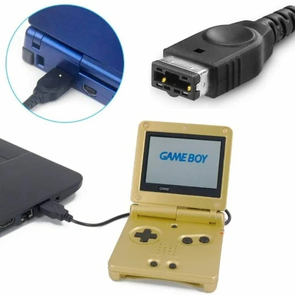 [NEW] 2-PACK USB NINTENDO DS CHARGERS GAMEBOY CHARGERS GBA ADVANCE & SP CABLES